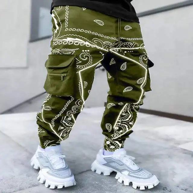 Paisley Cargo Pants