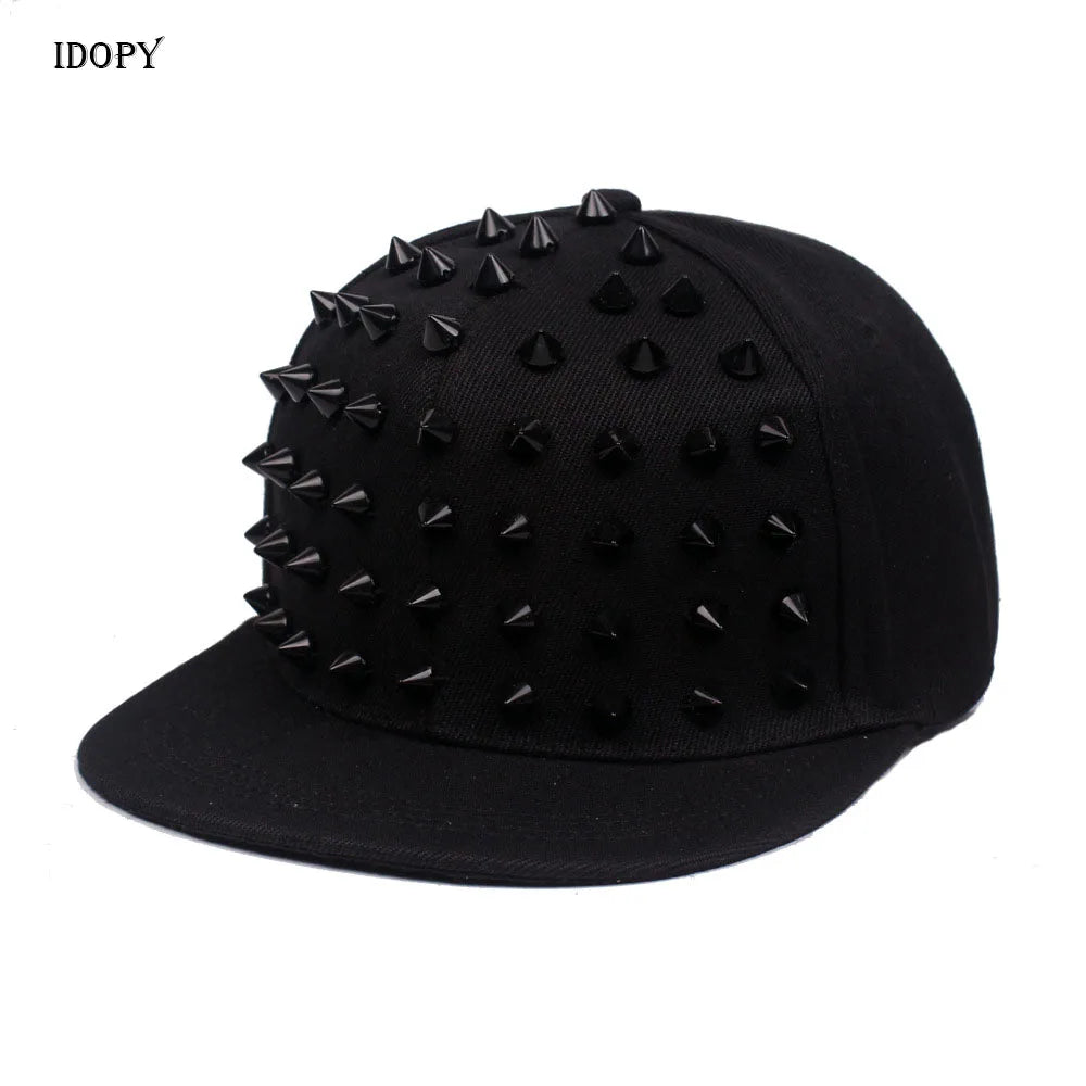 Idopy Men`s Studded Baseball Cap