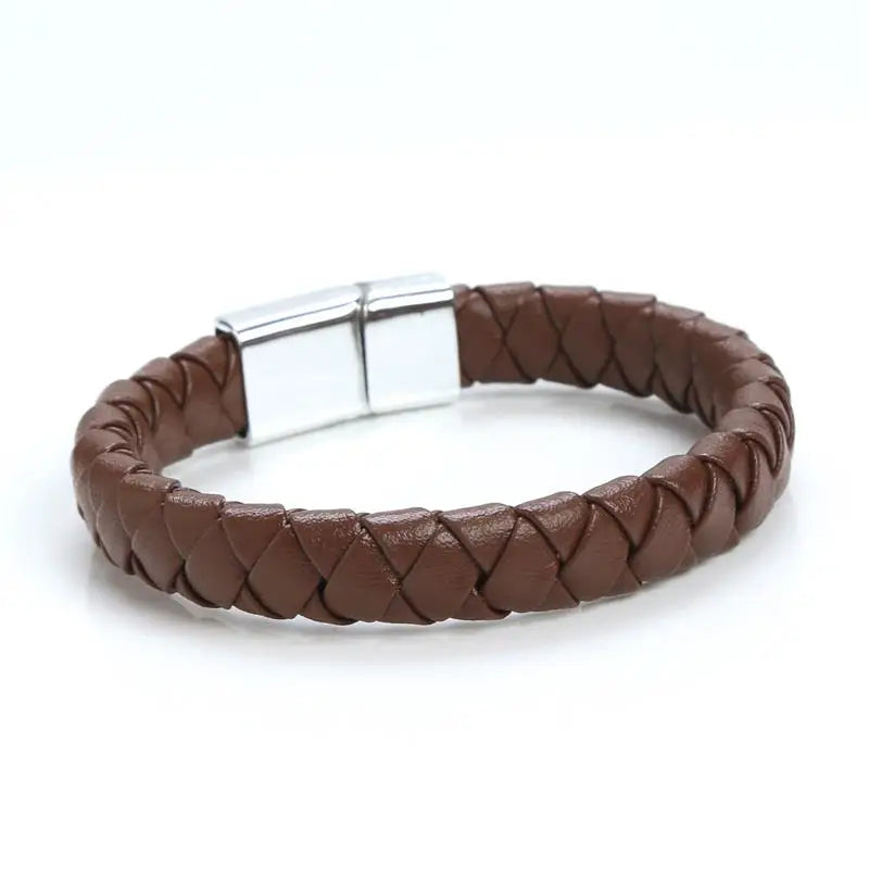 Braided Leather Bracelet