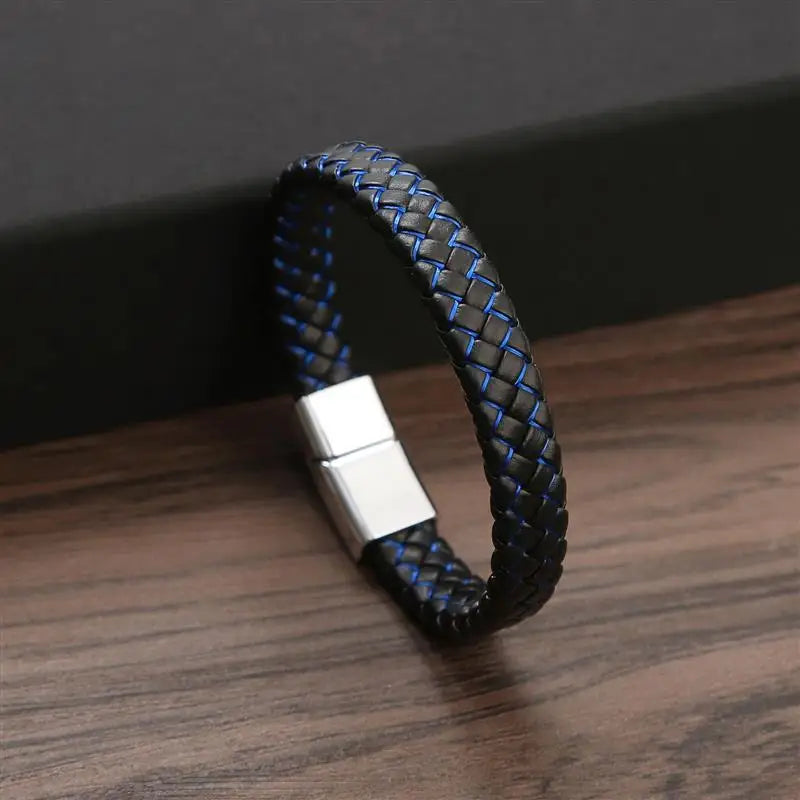 Braided Leather Bracelet