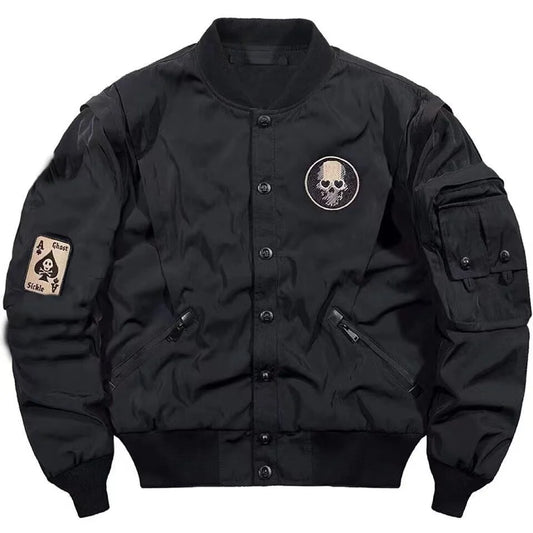 Techwear Varsity Bomber Jackets