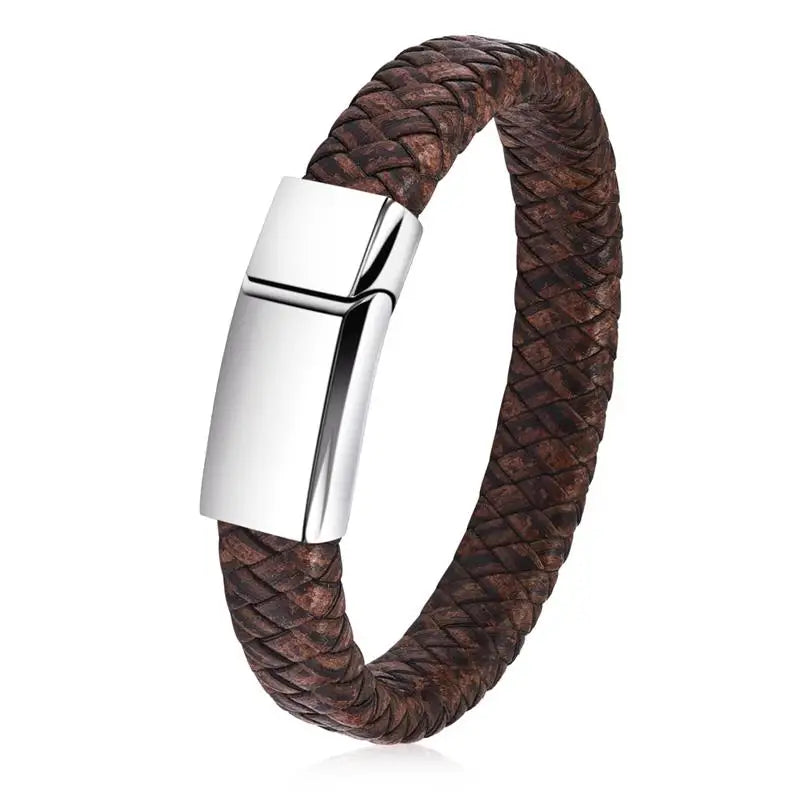 Braided Leather Bracelet