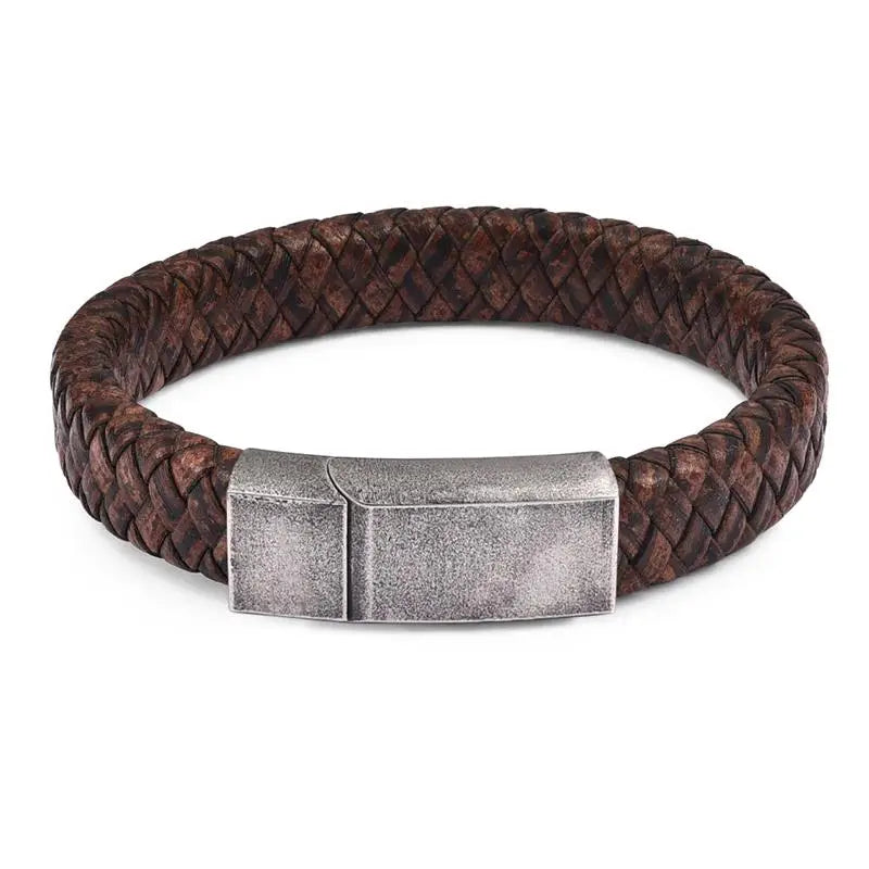 Braided Leather Bracelet