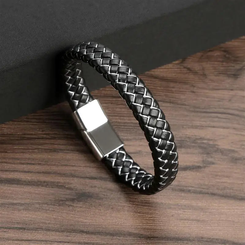 Braided Leather Bracelet