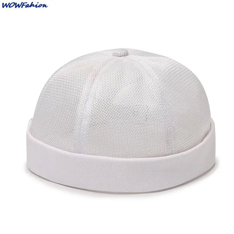 Mens Breathable Mesh Brimless Caps