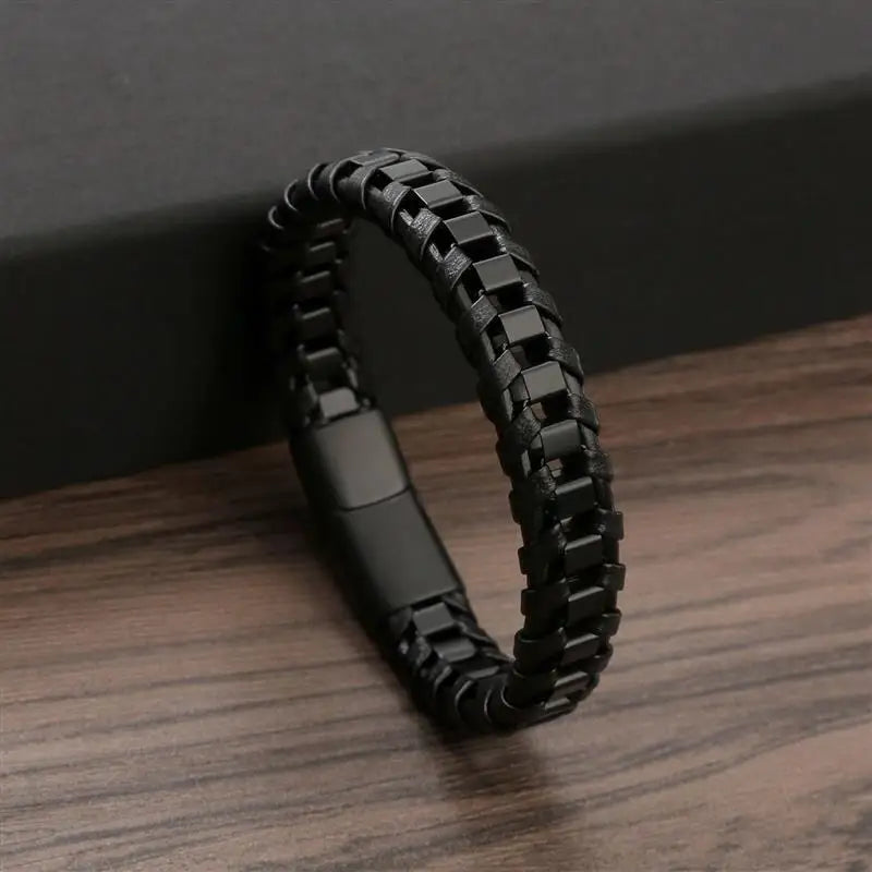 Braided Leather Bracelet