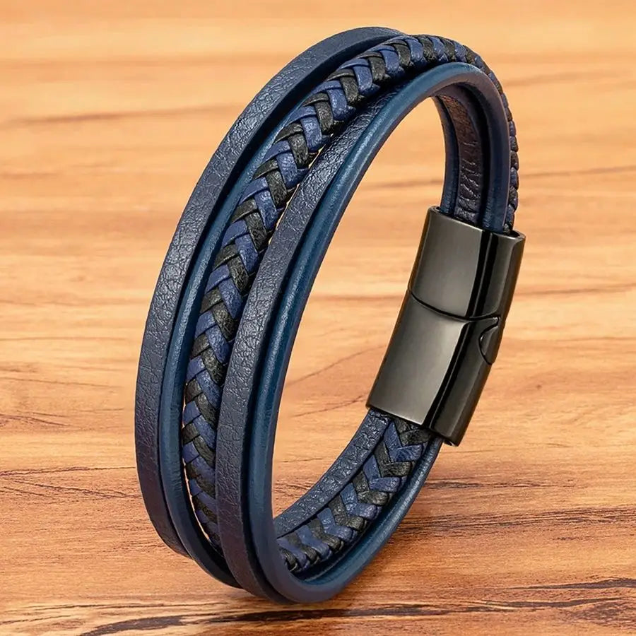 Trendy Multi-layer Men Bracelet