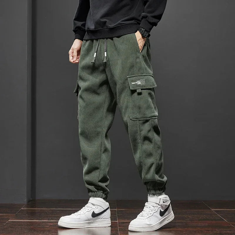 Spring Autumn New Style Elastic Waist Casual Pants