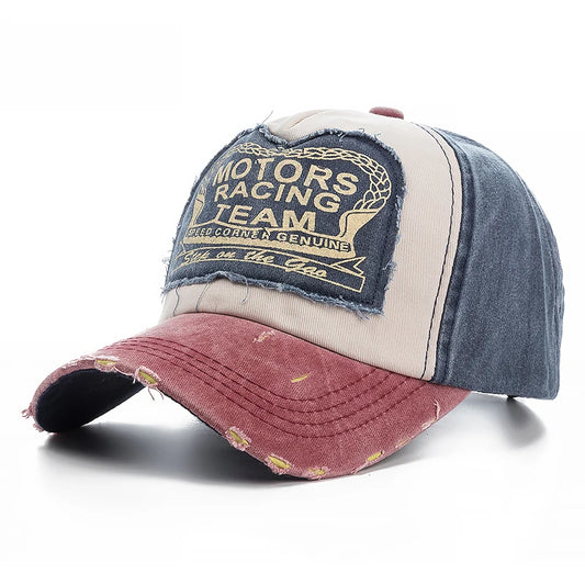 High Quality Washed Cotton Damage Baseball Cap