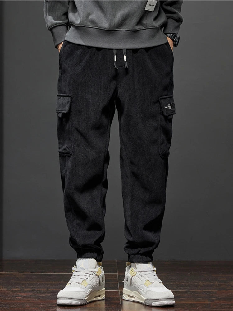 Spring Autumn New Style Elastic Waist Casual Pants