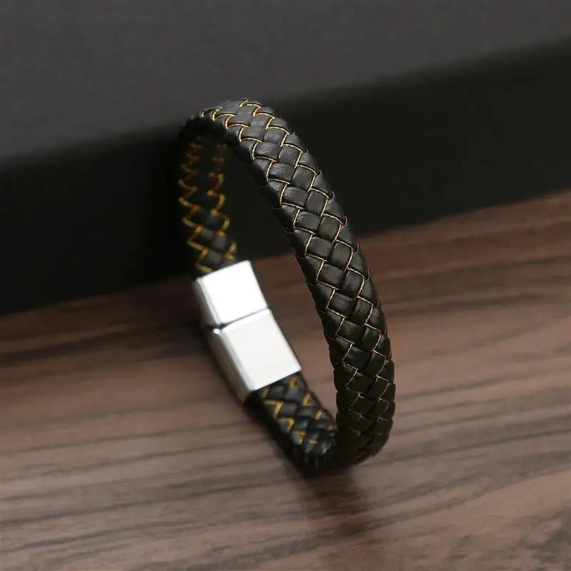 Braided Leather Bracelet